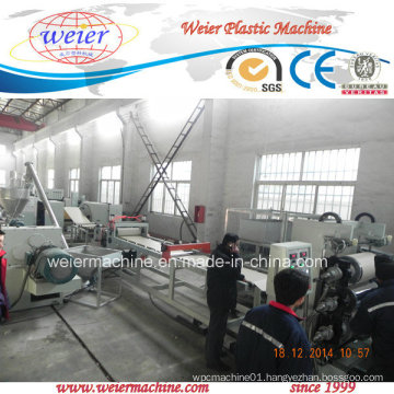 Online Printing PVC Edge Banding Extrusion Machine 150kg/H